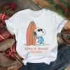 Snoopy Life's A beach malibu T-shirt SD