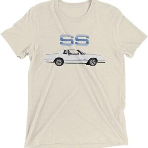1984 Monte Carlo SS Vintage Style Tri-Blend T Shirt SD