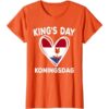 Amsterdam Koningsdag Kings Day T Shirt SD