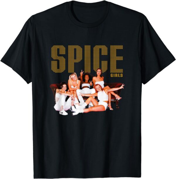 Official Spice Girls Couch Photo T-Shirt SD